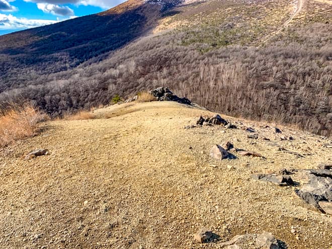 名残惜しいですが下山です