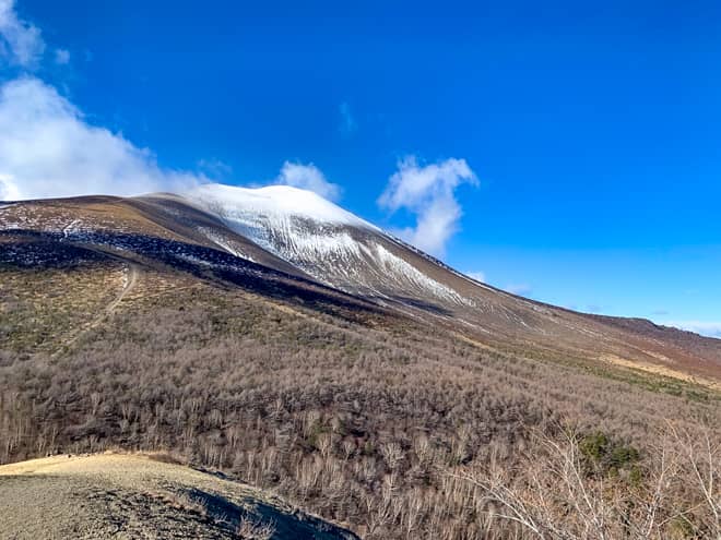 小浅間山西峰山頂からの景色