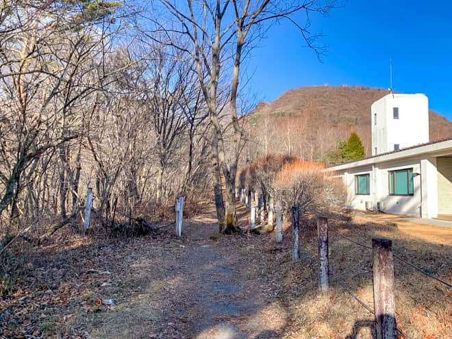 峰の茶屋から頂上へ