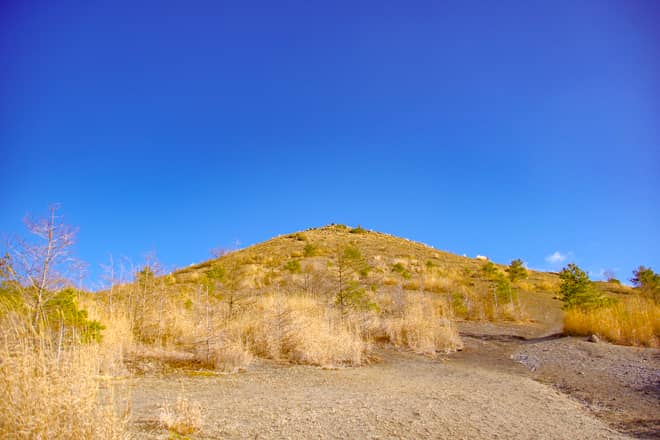 浅間山のミニチュア版「小浅間山」