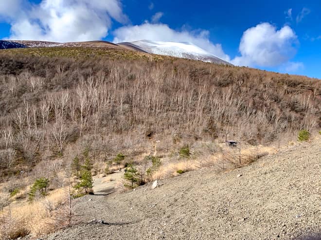 防災無線がある建物が見えてきました