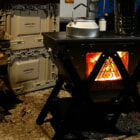 焚火台とストーブを合体！1台2役の「LUPINE 焚火台 ストーブ」で効率良く暖まろう