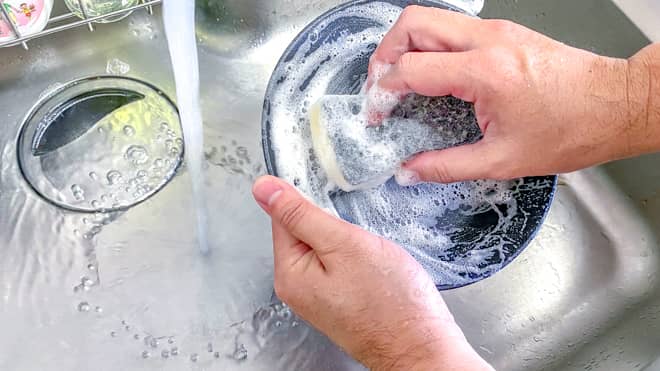 保護膜を落とす