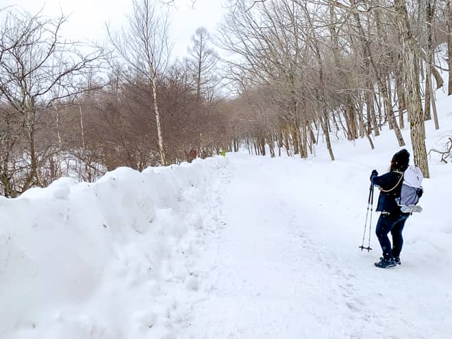 小田代ヶ原から右手に進み