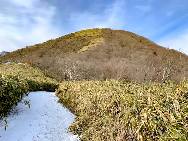 山頂である竜ヶ岳もばっちり見えます