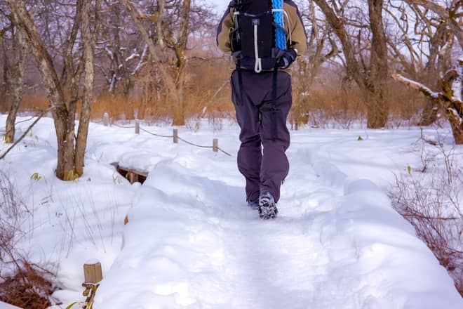 庵滝をスノートレッキングしてみてわかったこと