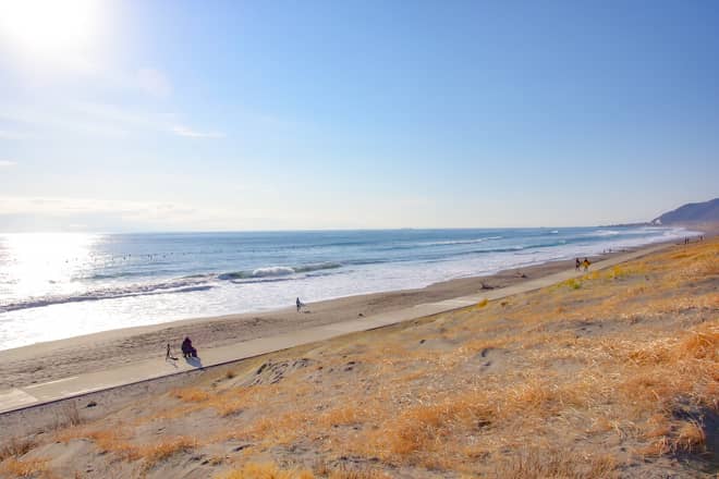 海が近いのでアクティビティ満載