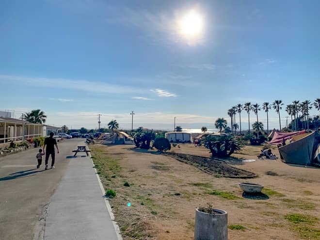 車の乗り入れは出来ませんが、金額もお手軽であることと