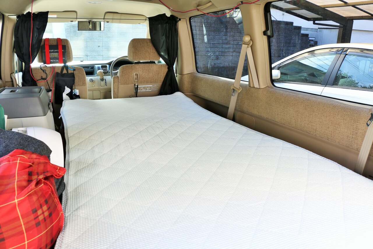 車中泊のイメージ