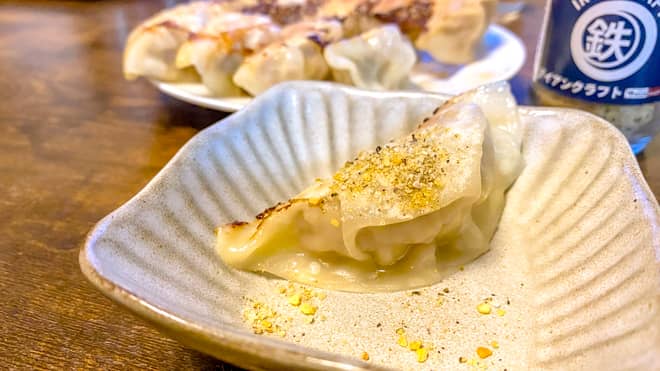 餃子にもスパイス