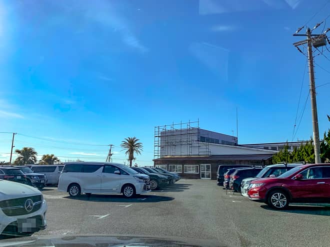 駐車場ゲートが出来る