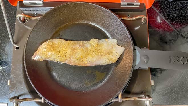 魚を焼いてみた