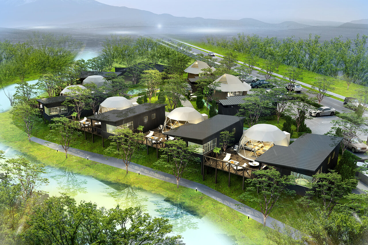 GLAMP DOME_富士忍野_2