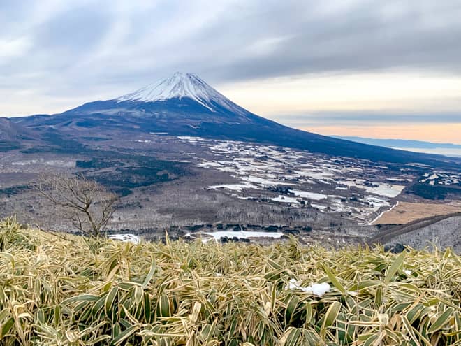 富士山スポットも随所に出現します