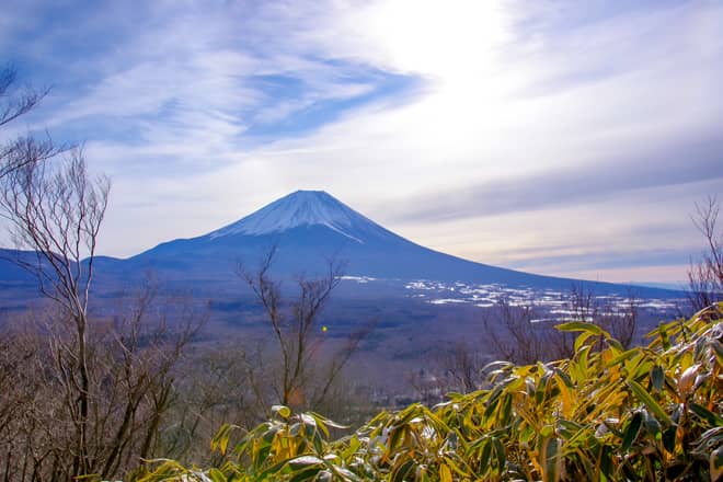 山頂からの富士山も素晴らしかったのですが