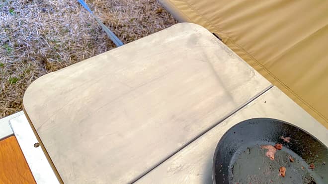 ウエットティッシュで拭いた