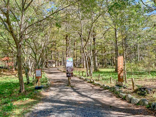 小梨平には「森のリゾート小梨」が運営するキャンプ場があります