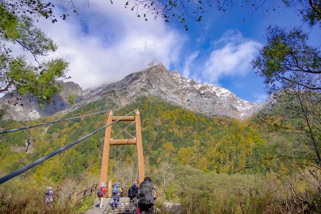 明神→明神池・明神橋