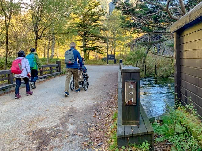 河童橋→小梨平