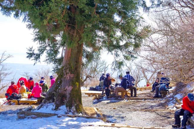 物凄く人が多い人気の観光名所