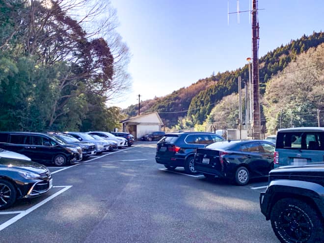 駐車場は直ぐ満車になる