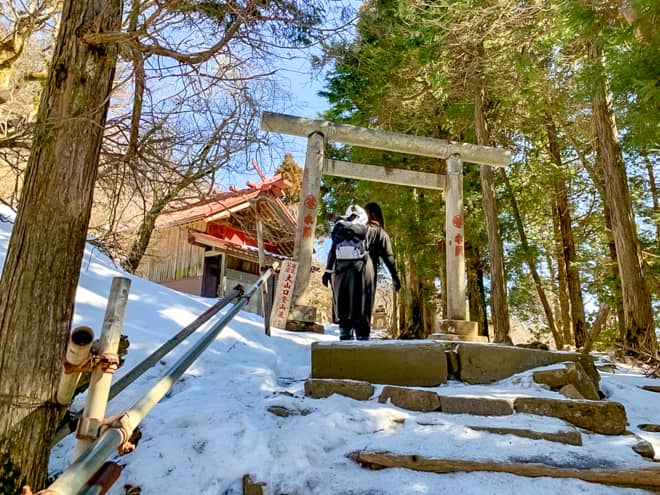 28丁目には2つ目の鳥居があります