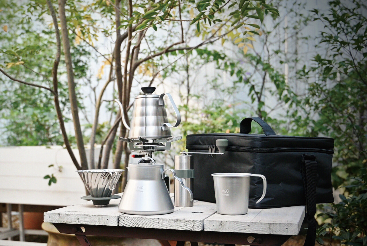 キャンプで極上のコーヒータイムを。HARIOからアウトドアシリーズ「HARIO outdoor」が新発売！