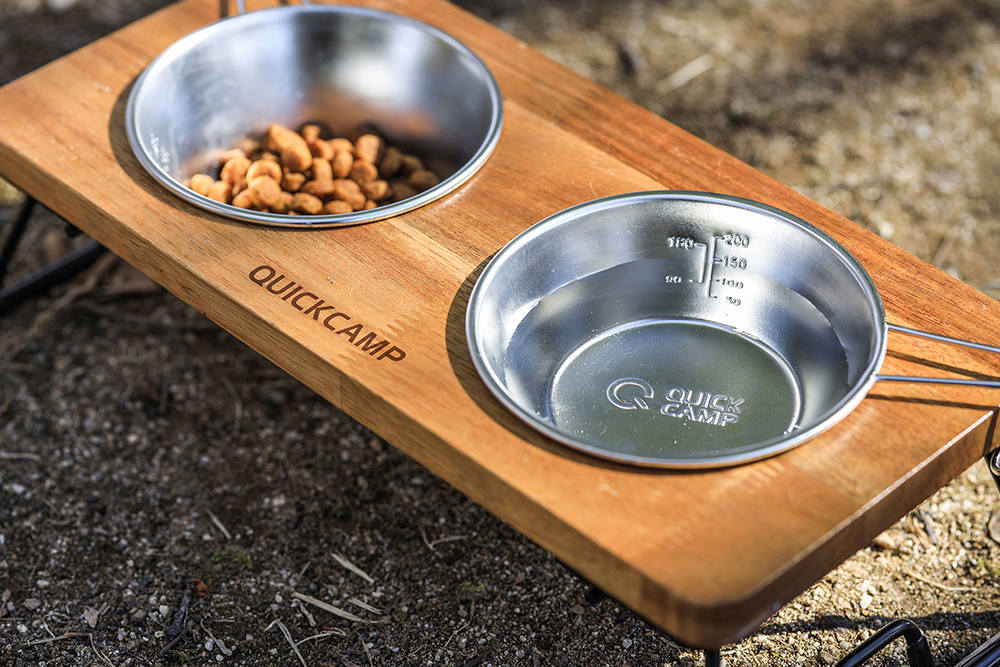 QUICKCAMP_ ペット用食器台_5