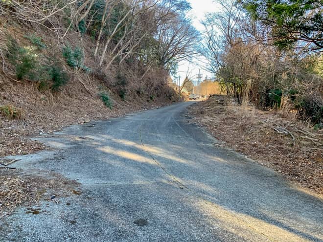 はちくぼ遊歩道コースを目指す