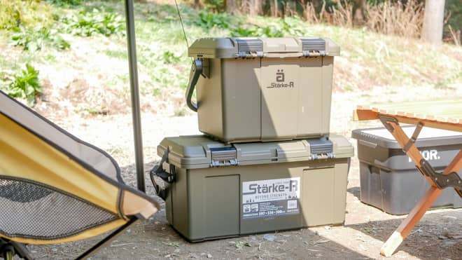 サイズ違いをスタッキング