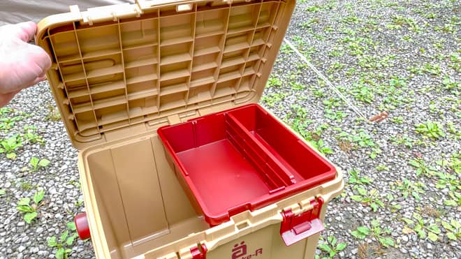 レギュラーサイズボックス上段