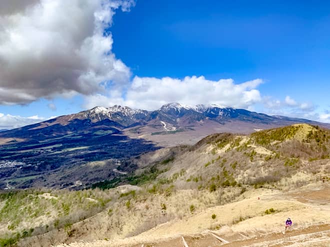 北西方向には八ヶ岳連峰がばっちり見えます