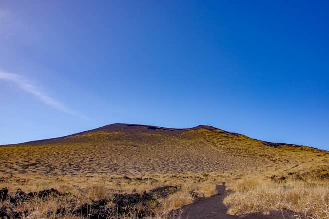 目の前には裏砂漠が一面に広がります