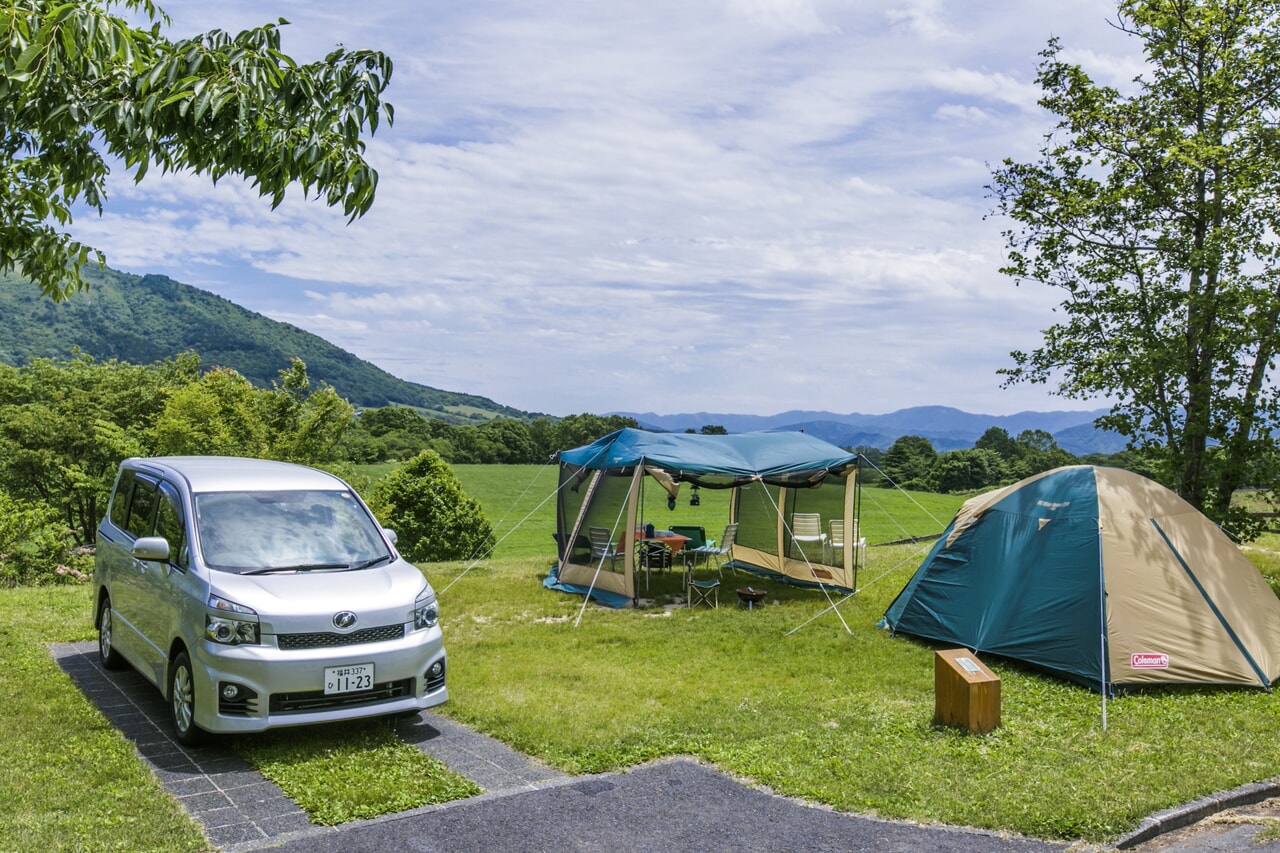 休暇村蒜山高原にキャンプ場がオープン！手ぶらでキャンプで初心者も安心のプラン充実