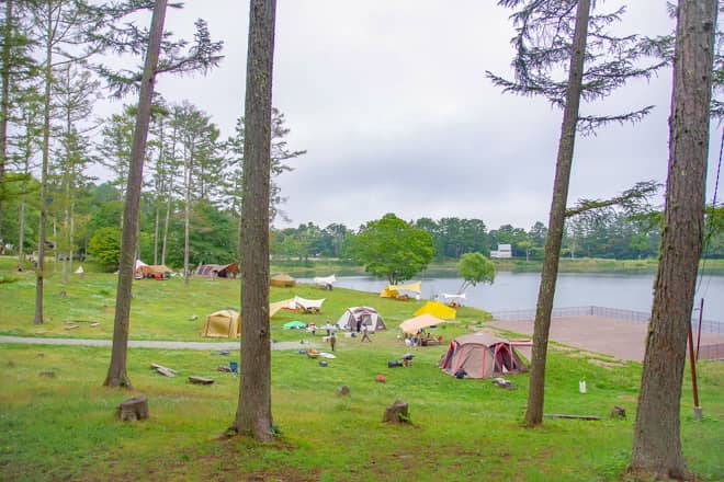 車の乗り入れができないフリーサイトの場合