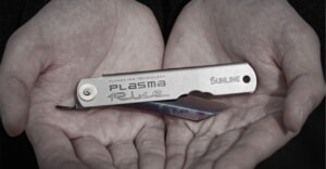 伝統刃物にプラズマ加工を施す！100年続く日本のフォールディングナイフ「肥後守」が進化した