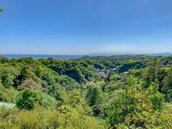 「鎌倉アルプス」からは鎌倉市の最高峰「大平山」をはじめ