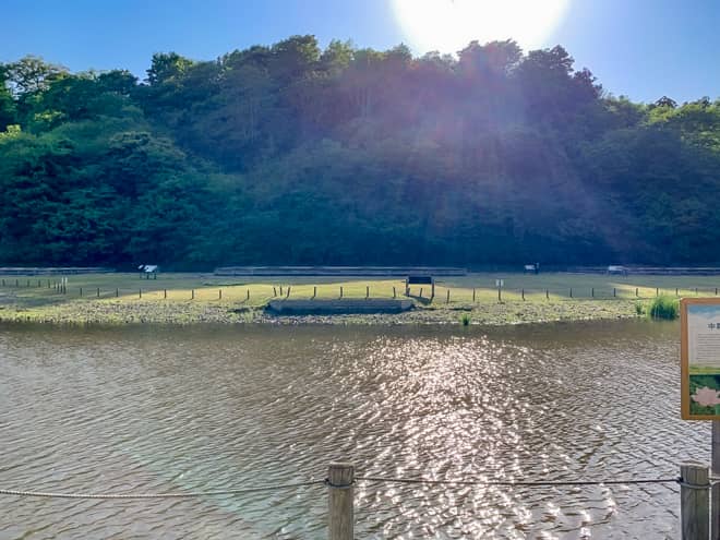 ここは永福寺跡（ようふくじあと）で