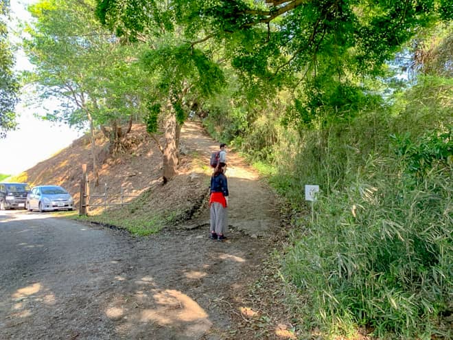 トイレの先は分岐になっていて