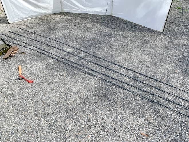 ポールは色分けされていませんが