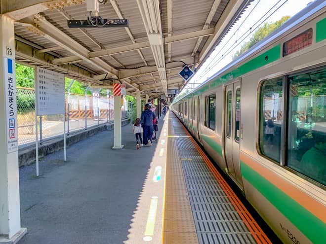 北鎌倉駅→建長寺