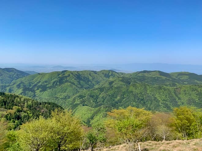 後ろを振り返ると絶景が広がります