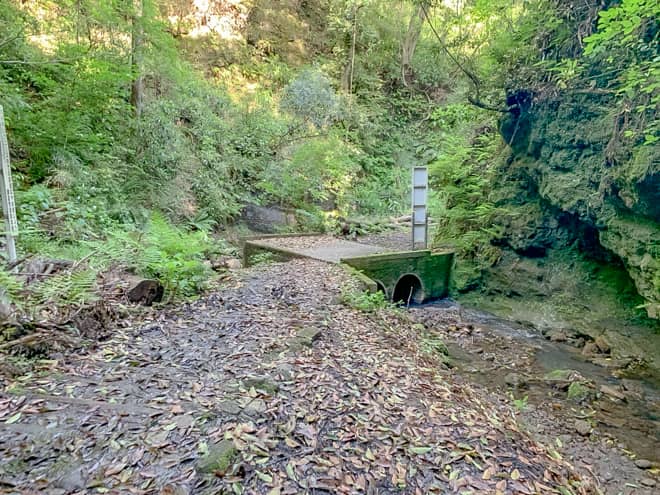 獅子舞谷口→永福寺跡
