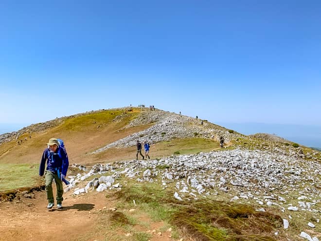 目の前に見える山こそ