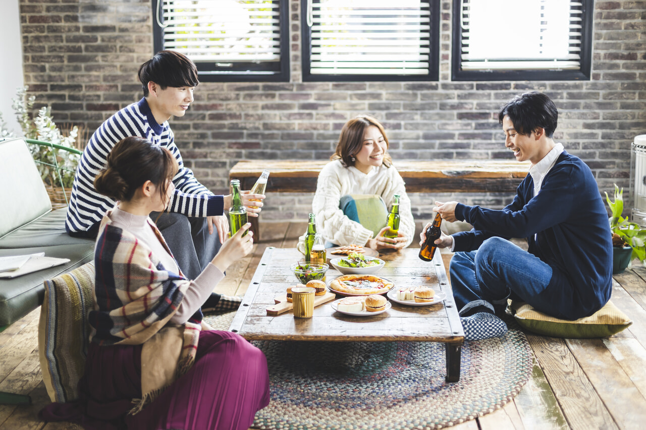 自宅パーティーのイメージ