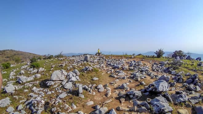 藤原岳のカルスト台地
