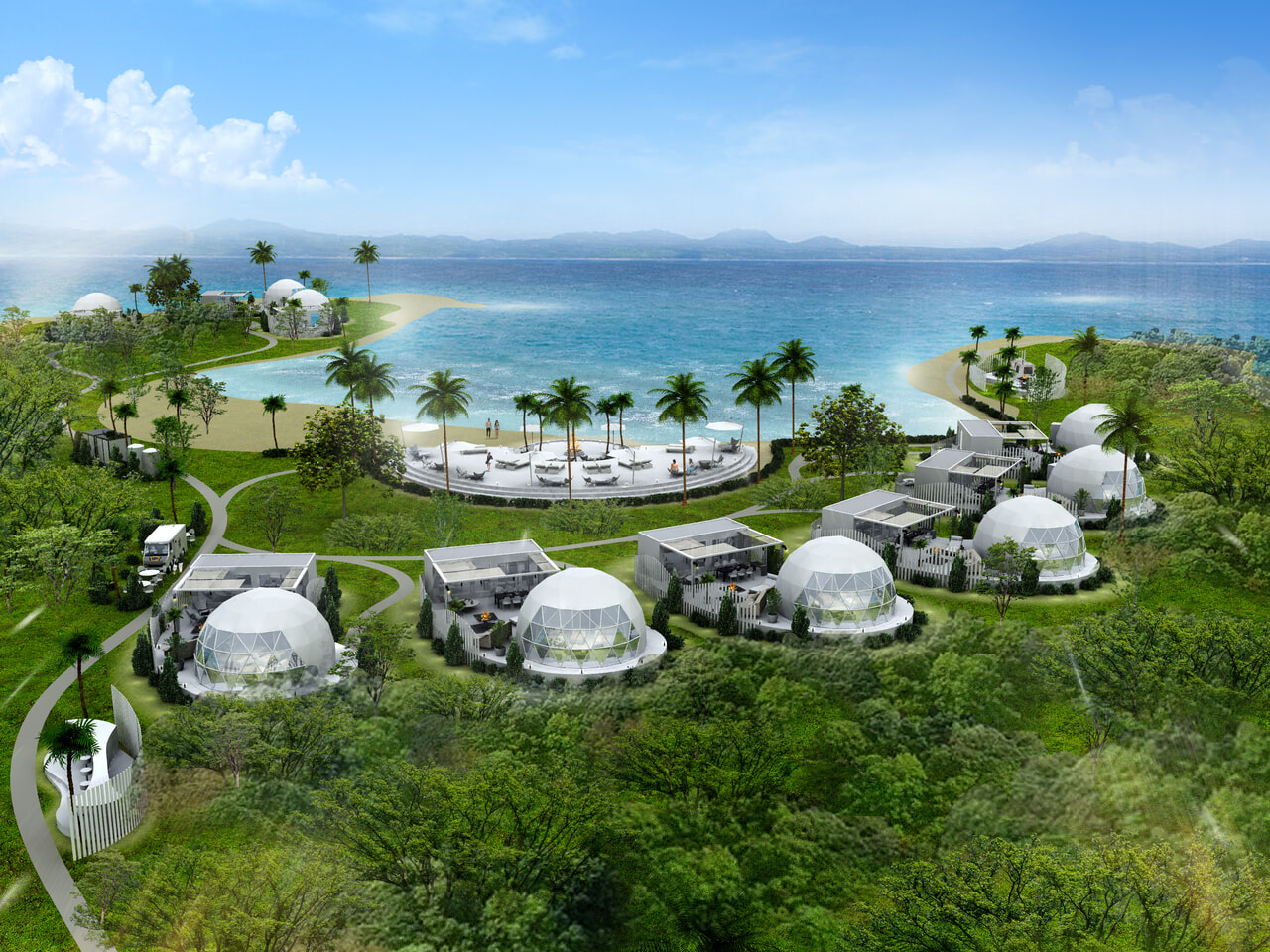 車で上陸できる無人島でリゾート滞在 和歌山県にグランピング施設 Aneland が今夏オープン キャンプクエスト