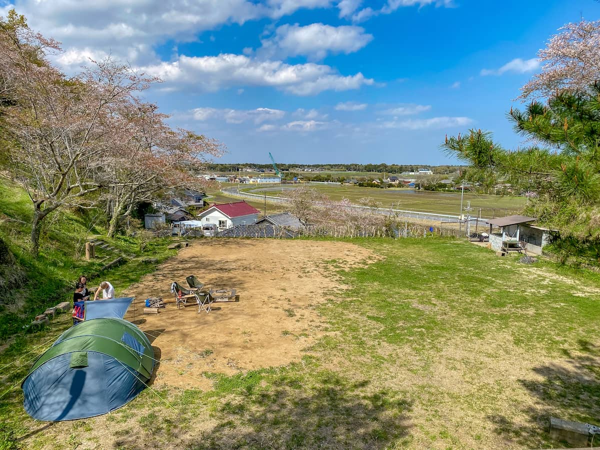 睦沢町やすらぎの森キャンプ場サイト詳細｜千葉県の小さな無料キャンプ場を紹介