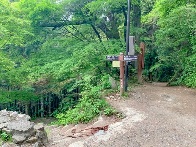 そこで今回は「七代の滝」を避けたルートをご紹介いたしま