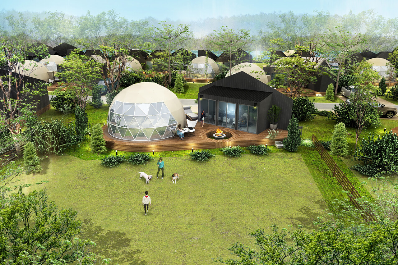 グランドームドッグラン